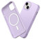 RhinoShield Coque Compatible avec [iPhone 14/13] | SolidSuit Compatible avec Magsafe - Coque Fine avec Technologie d'absorption des Chocs et Finition Premium Matte - Violet Lilas