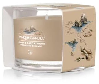 YC CLASSIC - Świeca mini AMBER & SANDALWOOD
