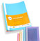 perfect line - 20 Schnellhefter (PP) DIN-A4, 5 Farben, recycelbarer Kunststoff, made in Germany