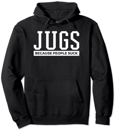 Jugs Funny Dog Tee Love Dogs Gift Pullover Hoodie