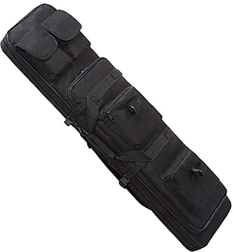 Rifle Cases Tactical Rifle Case Gun Bag Soft Padded Rifle Case Hunting Rifle Case Tactical Rifle Backpack Double Gun Cases für Rifles für Shooting Range B,81CM
