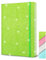 GINMLYDA Grün Glitzer Notizbuch A5 Liniert, 21x14,5cm 80 Blätter Funkelnder Glitzer Löst Sich Nie Ab Teenager Notizbuch Blanko Frauen Tagebuch Mädchen Geschenk für Schreiben Home Office Schule Arbeit