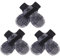 PUPTECK 3 Paar Anti Rutsch Hundesocken für Innenbereich - Hundeschuhe Pfotenschutz Sommer gegen hitze Winter Socken Schutz, Outdoor Traktions Kontrolle Stiefel für Hunde auf Hartholzboden Black l