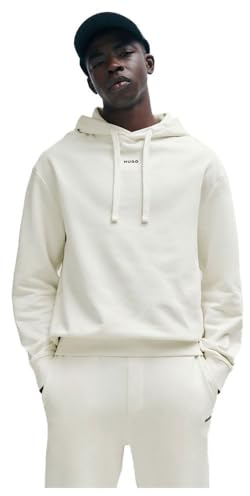 HUGO Men's Dapo Sweatshirt, Open White121, XS