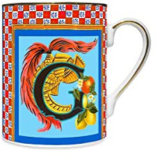 Baci Milano Mug porcellana - Ortigia (lettera G)