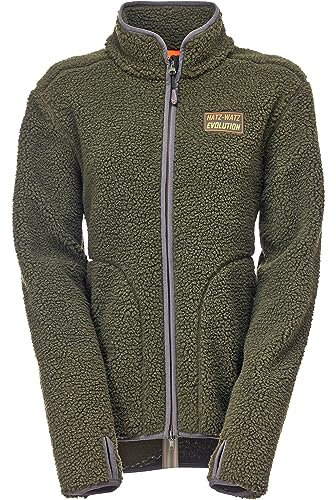 Parforce Damen Isolation-Faserpelzjacke Hatz-Watz Oliv L