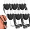 6 Stück Weinglashalter zum Umhängen, Tragbare Weinglashalter, Festival Wine Glass Holder, Stoff Weinglashalter für Den Hals Wein für Weihnachten, Weinfest, Hochzeit, Geburtstag, Party, Picknicks
