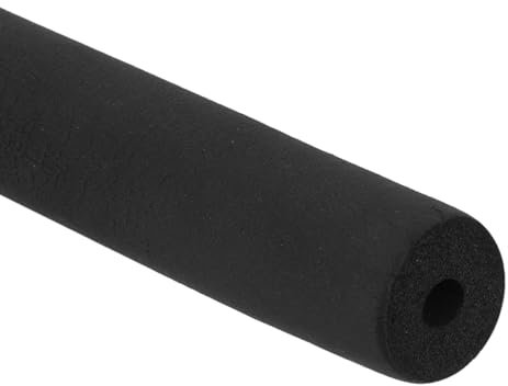 PATIKIL 1/4(6mm) ID x 6Ft Tuyau Isolation Mousse Tube, Tuyau Couvercle Enveloppement Rouleau Barre Rembourrage Tuyau pour Poignée Poignée HVAC Extérieur Air Conditionneur Unités