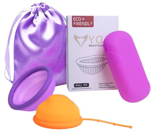 Il Set è Disponibile In Due Dimensioni Disco Mestruale Coppetta Mestruale Coppetta Mestruale S Coppetta Mestruale Con Applicatore Coppette Mestruali Sterilizzatore Coppetta Mestruale