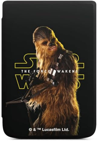 DeinDesign Coque pour liseuse Compatible avec Vivlio Touch HD Plus Etui pour liseuse Protection pour liseuse Chewbacca Star Wars