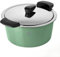Kuhn Rikon HOTPAN® Servierkasserolle ocean green 3.0 L · Ø 22 cm, Kochtopf mit Thermoschüssel, Thermobehälter zum warmhalten