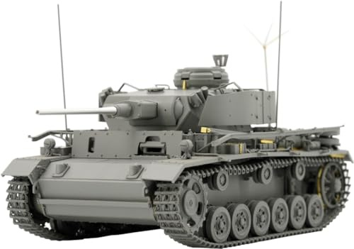 Generic BT-048 1/35 Scale Pz.Bef.Wg.III Ausf.K 2 in 1 W/Schürzen Modellbau Kunststoff Kit