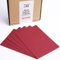 PresentFill® - blanko Postkarten Tonkarton Bordeaux Rot, Papier-Karten Set 50 Stück 210 g/m² -DIN A6-105 x 148 mm zum Selbstgestalten, beschriften oder bedrucken als Bastelkarton, Karteikarten