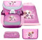 Belmil Mini-Fit Schulranzen Set 4 -teilig (405-33/AG/S) (Little Puppies)