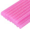 sourcing map 16pcs Mini Hot Glue Gun Sticks 7mm x 100mm Small Glue Sticks for Glue Gun, Glitter Pink