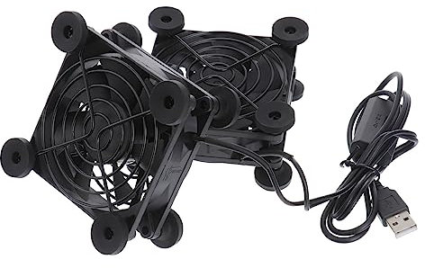 LAPYAPPE 5v Ventilateur De Refroidissement Usb à Vitesses Pour Ordinateur Et Routeur Silencieux Pour Dissipation De Chaleur