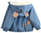 SXSHUN Veste Enfant Garçon Bébé Cartoon Manteau à Capuche Manches Longues Coupe-vent, Bleu, 110