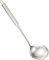 Cucchiaio da portata in acciaio inox, per salse e zuppe, mestolo in acciaio inox per brodi, salse e piatti. (Golden)