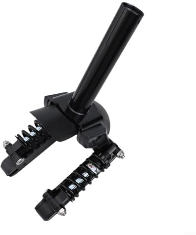 1 set di ammortizzatori forcella anteriore ammortizzante per scooter elettrici, terreni grezzi (giallo)