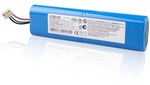 3400 mAh Li-Ionen-Akku Kompatibel mit Ecovacs Deebot N8, Deebot N8 Pro, Deebot N8+, Deebot N5, Deebot T5 Neo, Ozmo 900, Ozmo 920, Ozmo 930 Roboterstaubsauger