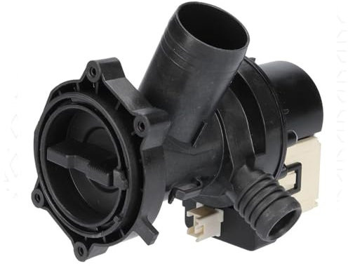 eRicambi® Pompa di Scarico per Lavatrice - Compatibile con Whirlpool AWO 4472, AWO 5146, AWO 5320, AWO 5420, AWO 6122, AWO 6245, AWO 6425 - Potenza 30W - Tensione 220/240V