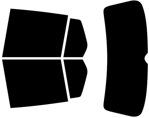 TINTCOM Film Solaire Auto Prédécoupé pour VW Golf VI 5 Portes 2008-2011 - (05% Noir Fumé Super) - Vitres Latérales Arrière & Lunette Arrière - Ajustement sur Mesure, Protection UV