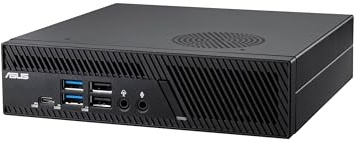 ASUS PB63 Full System Mini PC with Intel Core i3-14100 Desktop Processor, 8GB DDR5-4800 MHz RAM, 256GB PCIe G4x4 NVME SSD, Wi-Fi 6 & Bluetooth 5.2, USB-C, VESA Mount, Keyboard and Mouse Included