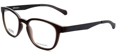 Brillen Hugo Boss BOSS 0871 05A MATT BROWN DARK RUTHENIUM 50/20/ UNISEX