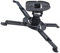 DYNAVISTA Full Motion Universal Projector Ceiling Mount Bracket Adjustable Extendable Arms Rotating Swivel Tilt Low Profile Mount Home Office Projector (Black)