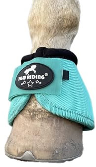 TGW RIDING 2520D Pferdeglocken ohne Umdrehen Pferde Glockenstiefel Ballistic Hufglocke Paar (Mint, M)