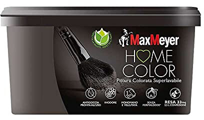 MAXMEYER PITTURA COLORATA SUPERLAVABILE HOME COLOR CAFFE' 2,5L