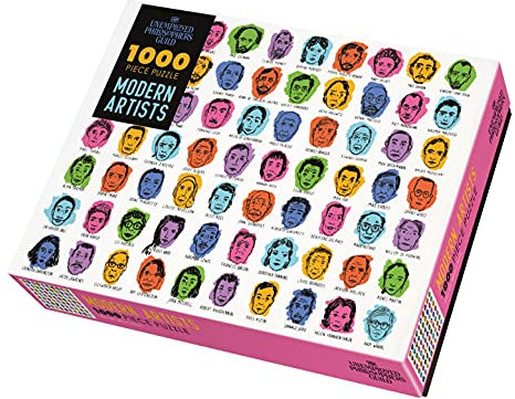 The Unemployed Philosophers Guild 17876 Künstler Der Moderne Puzzle, Mehrfarbig, 1000
