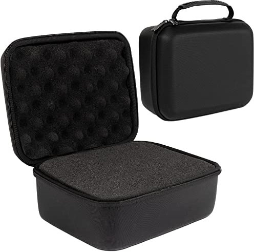 Hard Case With Customizable Protective Foam - Interior: 8.5 x 6.5 x 4 - Lightweight Hard Shell Case for Electronics, Cosmetic, Makeup & More - EVA