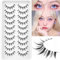 Manga Lashes Natural Look Anime Faux cils Geeneiya