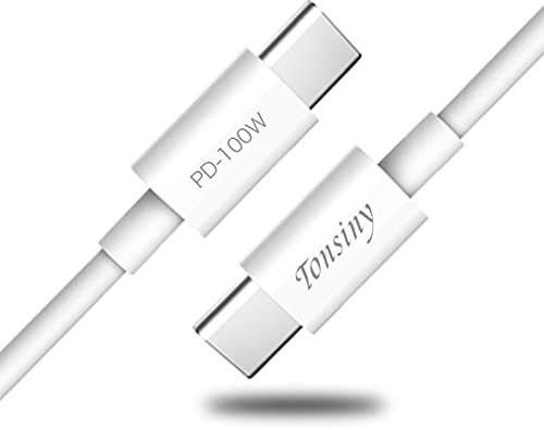 USB-C Cable - 2m, Type C to Type C Charging Cable for MacBook, iPad Pro, Samsung S22, Google Pixel/Moto