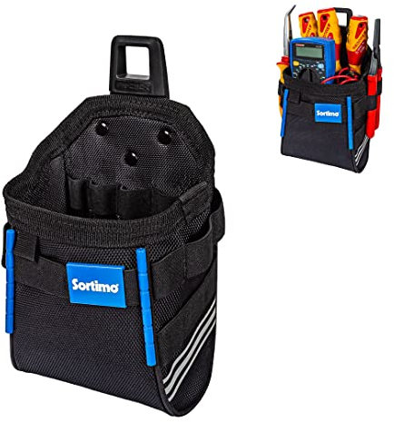 Sortimo ProClick Werkzeugtasche M 14 – Kompakte Werkzeugtasche mit 13 Schlaufen & offenem Fach – Robustes Polyester – Kompatibel mit ProClick Holder, Werkzeuggürtel & Fahrzeugeinrichtung