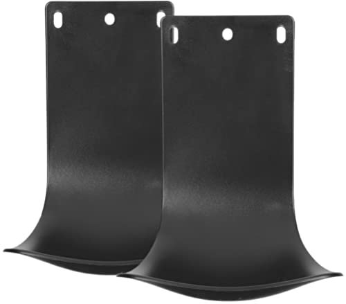 Yardwe 2pcs Wall Mounted Soap Dispenser Drip Tray Dispenser Stand Soap Dispenser Bracket Soap Dispenser Water Tray Detergent Cup Holder for Spraying Black