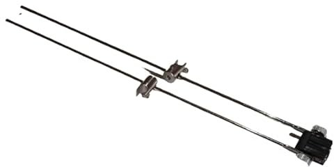 Led Stabspot, Stäbchen Lampe für Seilsysteme schwarz, länge 240mm Lampe 12 Volt