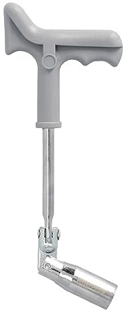 WOLFPACK LINEA PROFESIONAL Zündkerzenschlüssel Gelenkschlüssel 16 mm mit T-Griff