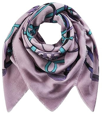 CODELLO Damen Kuschelwarmes XL-Tuch mit Heraldik-Muster