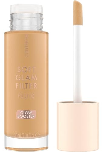 Catrice Soft Glam Filter Fluid, Basis, Nr. 040, Nude, pflegend, natürlich, glänzend, strahlend, vegan, ölfrei, ohne Parfüm, ohne Alkohol, 1er Pack (30ml)