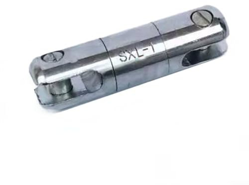 Drehverbinder, 1T 3T 5T Legierung Stahl Kabel ziehen Swivel Wire Line Seil Kugellager Swivel Wire Connector Kabel Zugseil (1T)