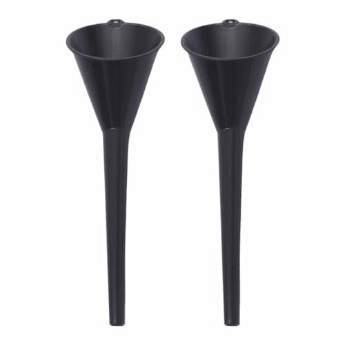 Automotive Long Stem Funnels Splash Oil Fliter Funnel Automotive Motorcycle Gas For Most Tool Refueling Fits Tanks