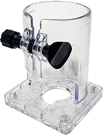 Montesy Base de défonceuse portable en bois pour défonceuse en plastique épais pour protection outils de charpentier 3,5 x 3,2 x