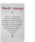 6 Year Anniversary Card for Men Women Him Her Iron- 6th Six Wedding Anniversary Keepsake Gift for Husband Wife