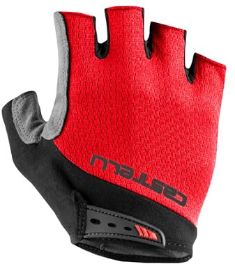 CASTELLI Cycling Entrata V Herren-Handschuh für Rennrad und Gravel Biking, Rot, Größe XL