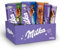 Milka - Box Chocolats Cadeau à Offrir - Assortiment de 10 Tablettes Chocolat au Lait de 90g et 100g - 5 Saveurs : Lait du Pays Alpin, Éclats de Noisette, Oreo, Tendre au Lait, Caramel - Boîte de 960g