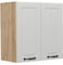 Vicco Hängeschrank R-Line, hängender Küchenschrank, Weiß Landhaus, 60 cm