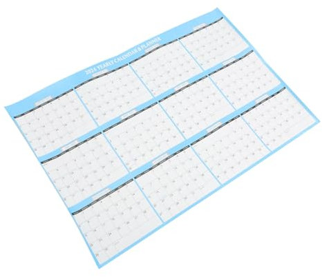 Angoily Großer Wandkalender Für Organisation Abwischbarer Monatskalender Multifunktionaler Familienplaner Für Zuhause Büro Und Andere Jahresübersicht