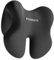 perfk Poggiatesta per Sedia Da Ufficio, Supporto Cervicale per Poltrona, Cuscini Da Collo Con Borsa Portaoggetti, Cuscino Cervicale Ergonomico Multiuso in Memory Foam, Nero